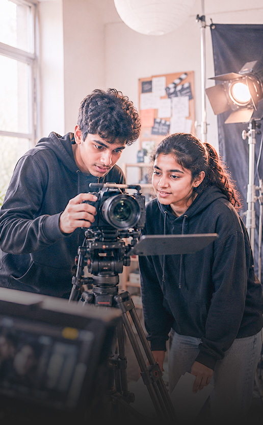 Young creators from underserved communities engaged in filmmaking through HCCL
